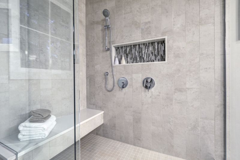 Contemporary Walk-In Shower